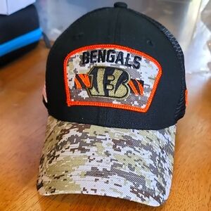 Bengals Camo Cap